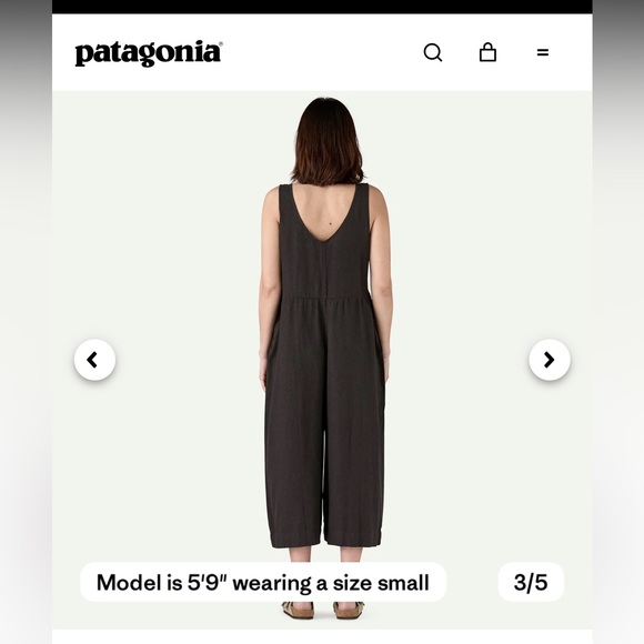 Patagonia Black Jumpsuit - Picture 3 of 4